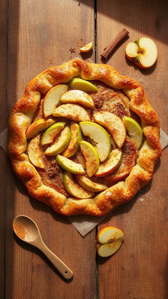 delicious apple slab pie