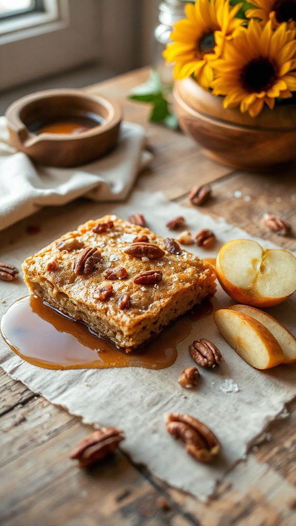 delicious autumn apple bars