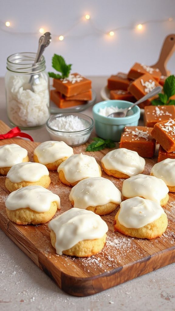 delicious coconut caramel squares
