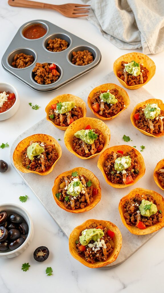 delicious customizable taco cups delicious customizable taco cups