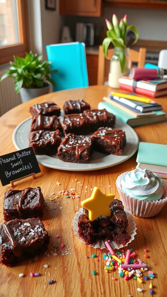 delicious fudgy chocolate brownies