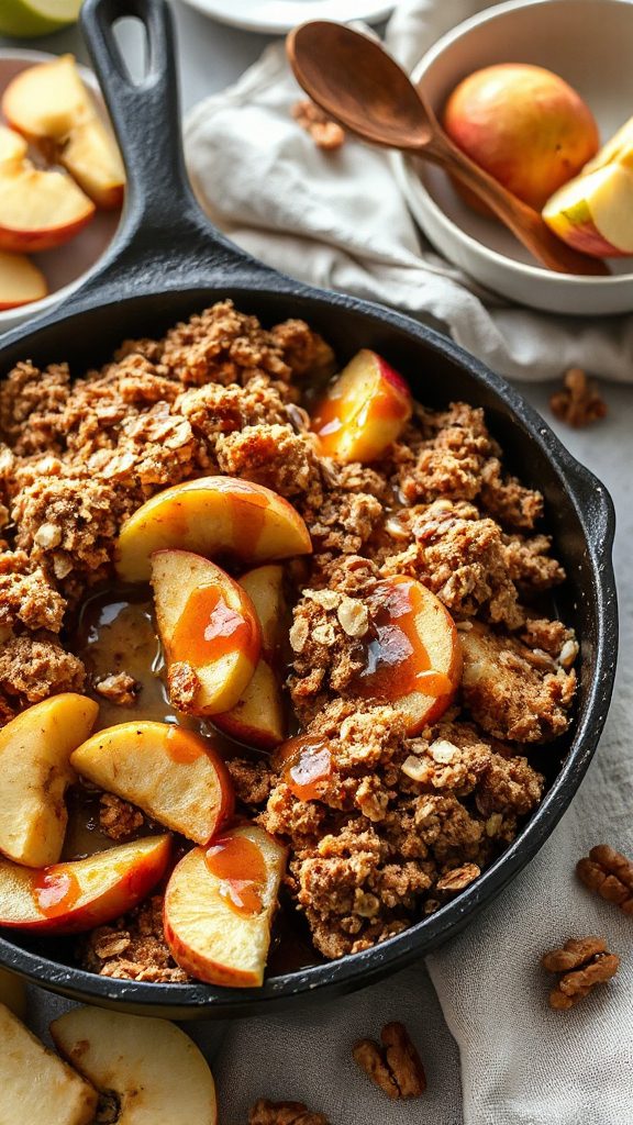 delicious gluten free apple crisp