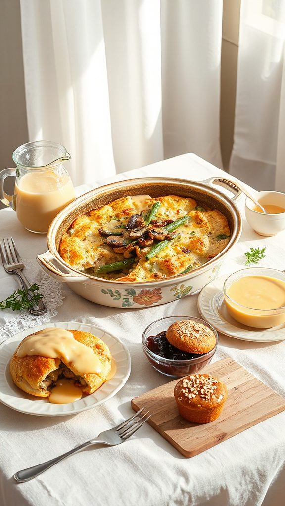 delicious green bean casserole