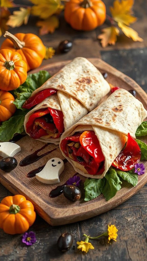 delicious halloween roasted wrap delicious halloween roasted wrap