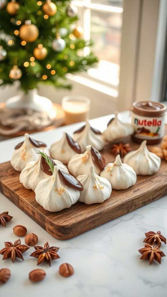 delicious hazelnut meringue cookies