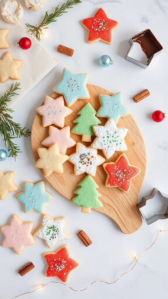 delicious holiday shortbread cookies
