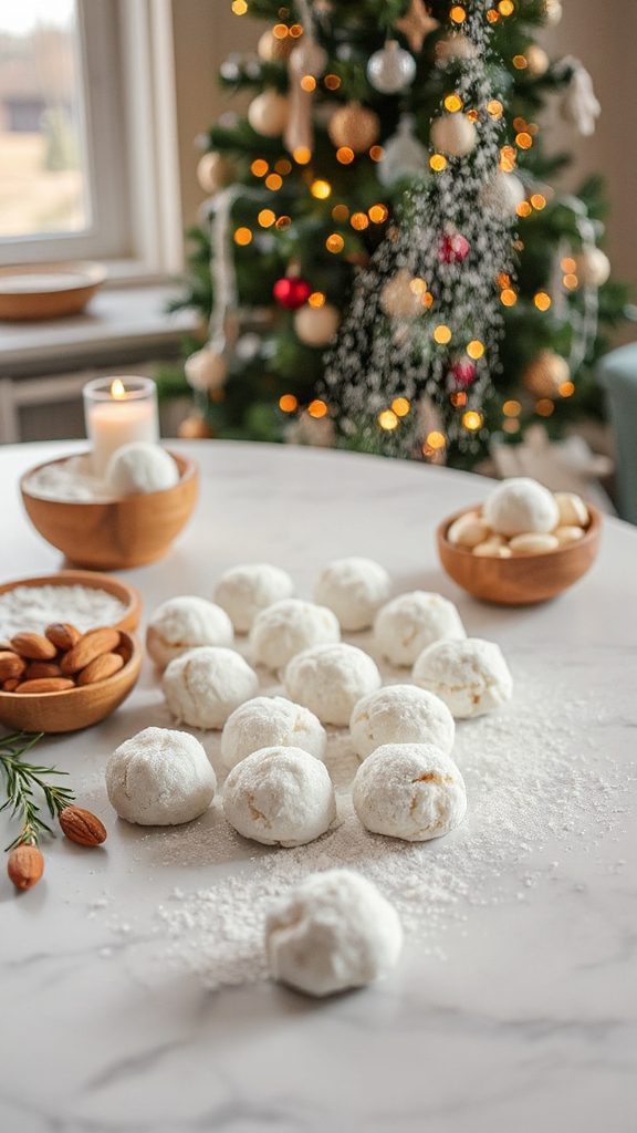 delicious holiday snowball cookies