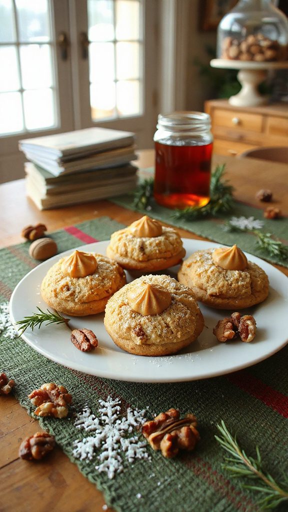 delicious maple nut cookies