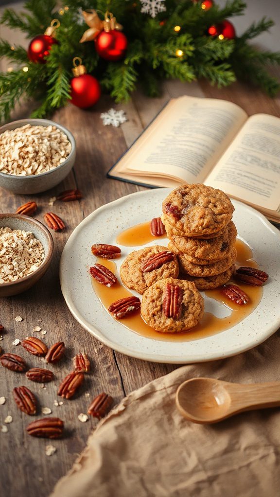 delicious maple pecan cookies