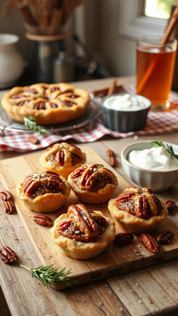 delicious mini pecan desserts