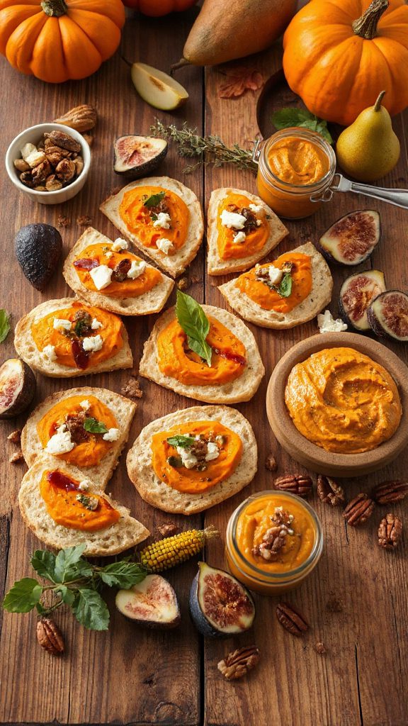delicious pumpkin flatbread appetizer delicious pumpkin flatbread appetizer