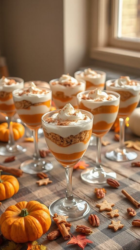 delicious pumpkin pie parfaits delicious pumpkin pie parfaits