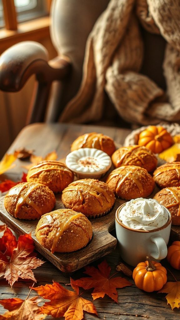 delicious pumpkin spice muffins