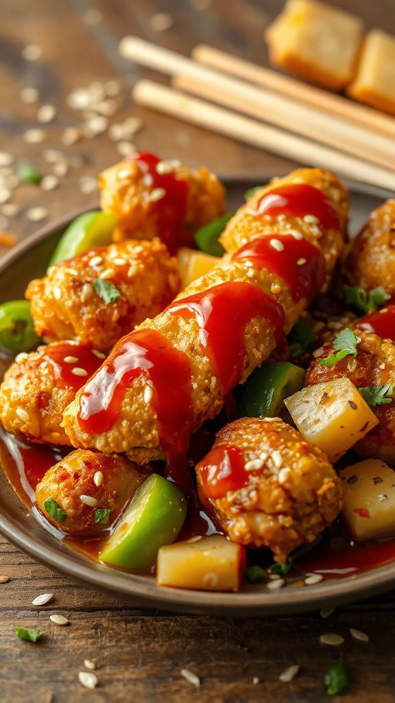 delicious sweet and sour bites