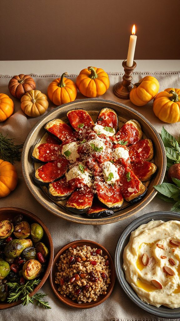 delicious vegetarian eggplant casserole