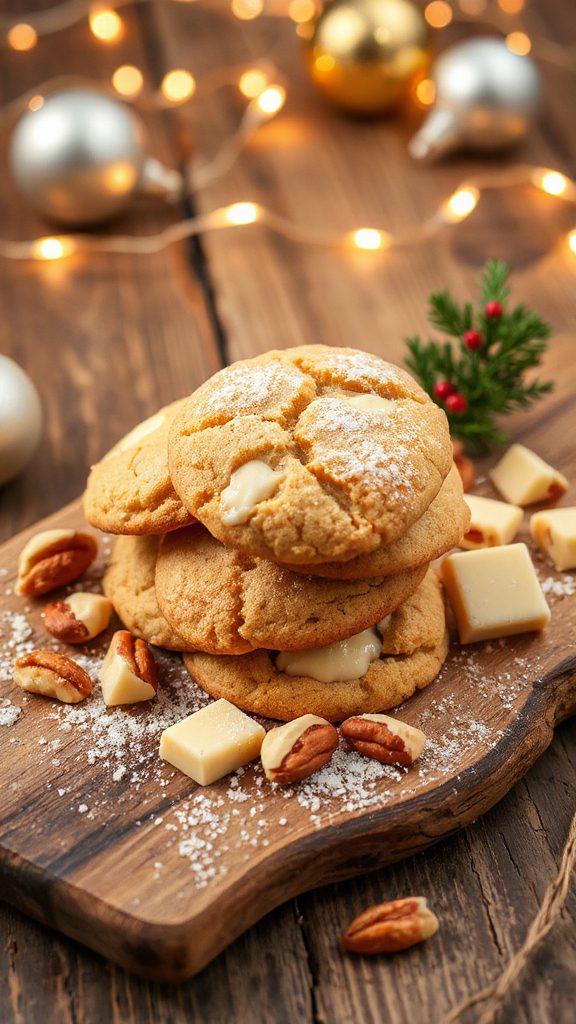 delicious white chocolate treats