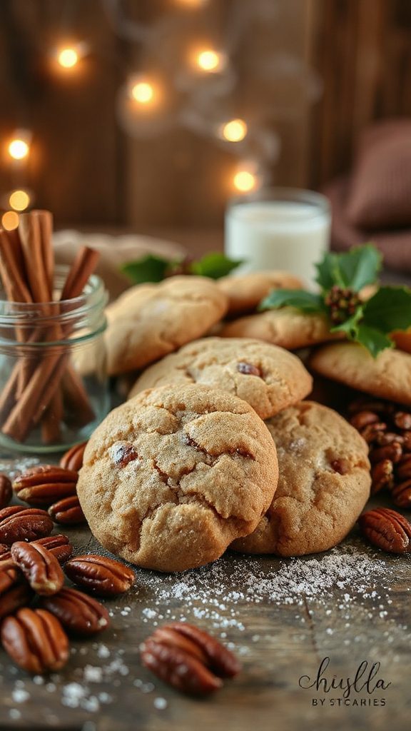 delightful cinnamon pecan cookies