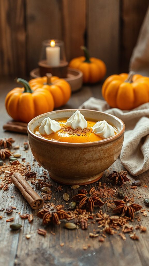 delightful creamy pumpkin pudding delightful creamy pumpkin pudding