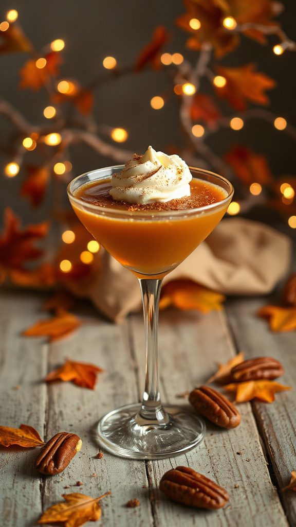 delightful fall inspired cocktail