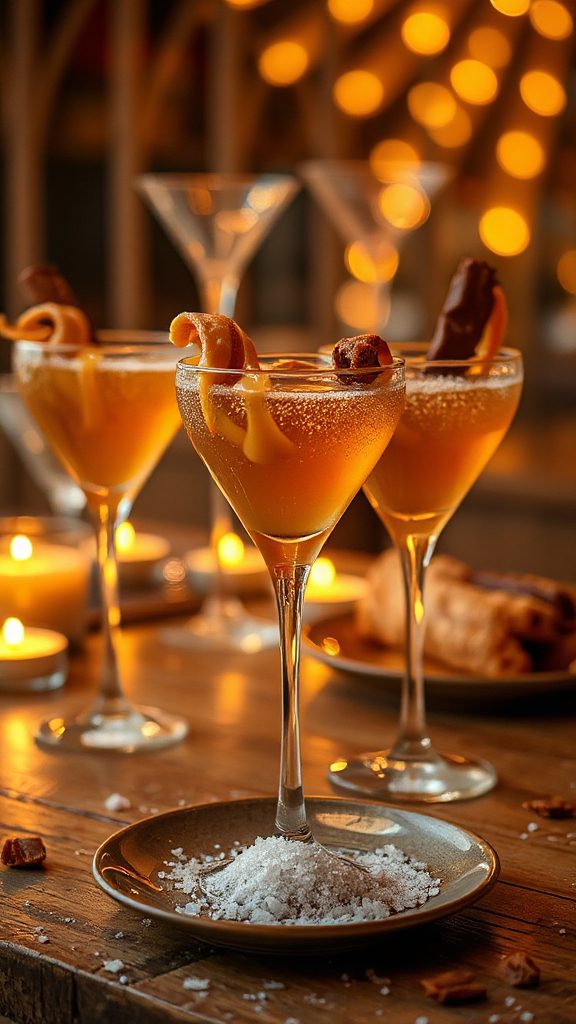 delightful fizzy caramel cocktail