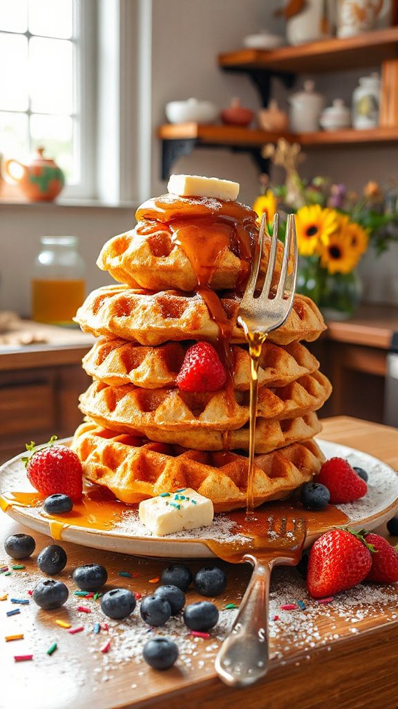 delightful fluffy breakfast treat