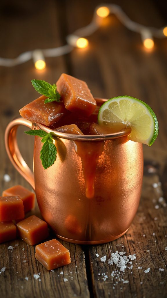 delightful maple caramel cocktail