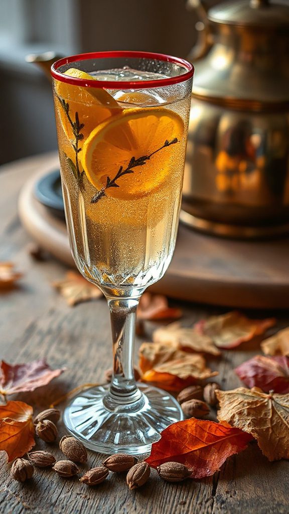 delightful maple cardamom tonic