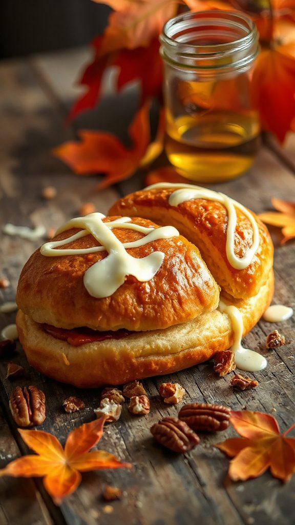 delightful pumpkin pastry treat