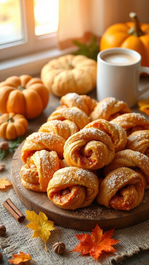 delightful pumpkin spice pastries