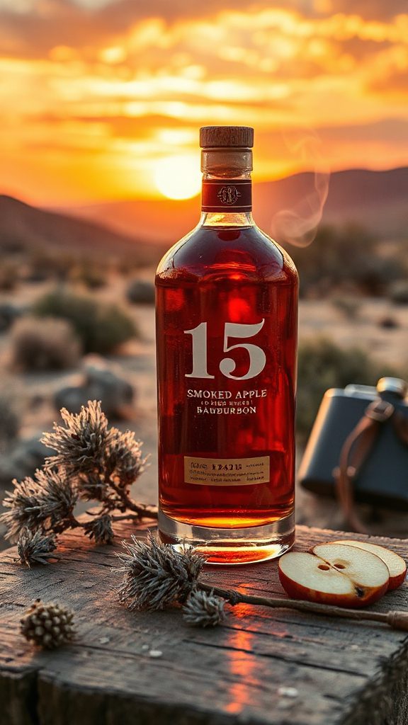 desert inspired bourbon cocktail