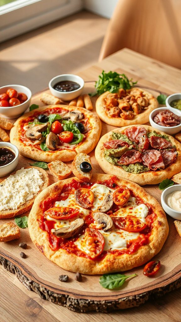 diy customized pizza party