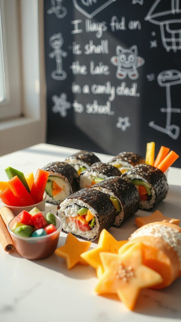 diy healthy sushi rolls