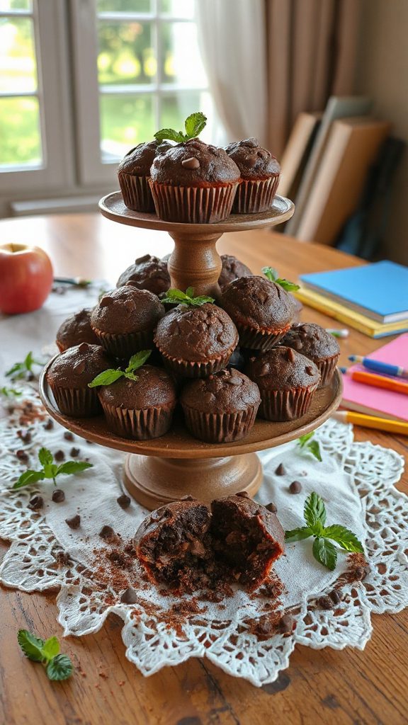 double chocolate muffin recipe