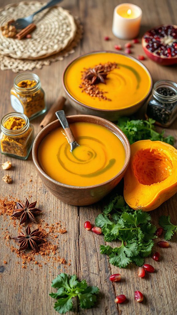 duqqa seasoned butternut squash soup