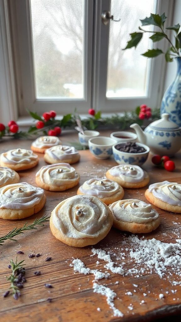 earl grey infused sugar cookies
