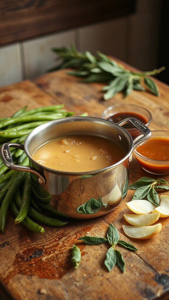 earthy sage turkey casserole