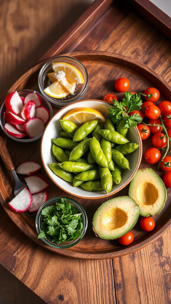 edamame beans protein snack edamame beans protein snack