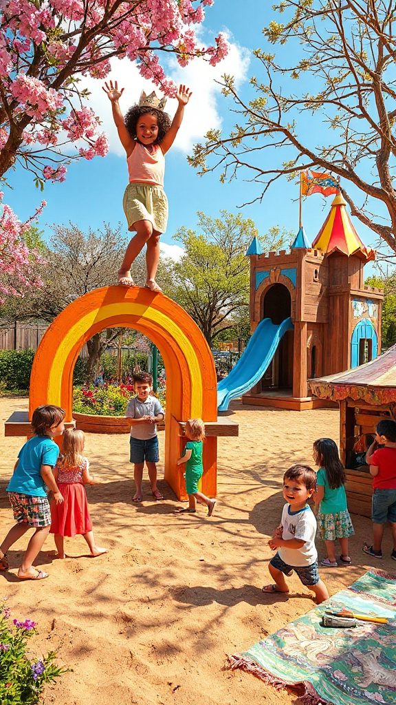 edible playground building treats