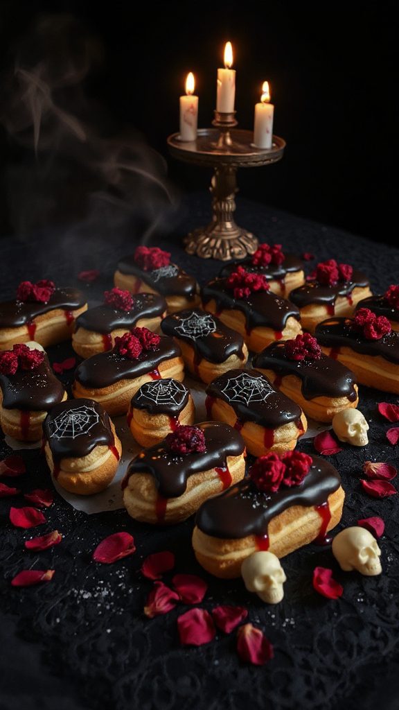 eerie berry filled pastries