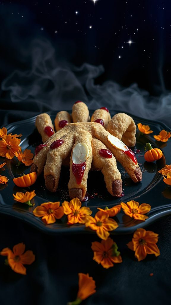 eerie halloween themed appetizer recipe