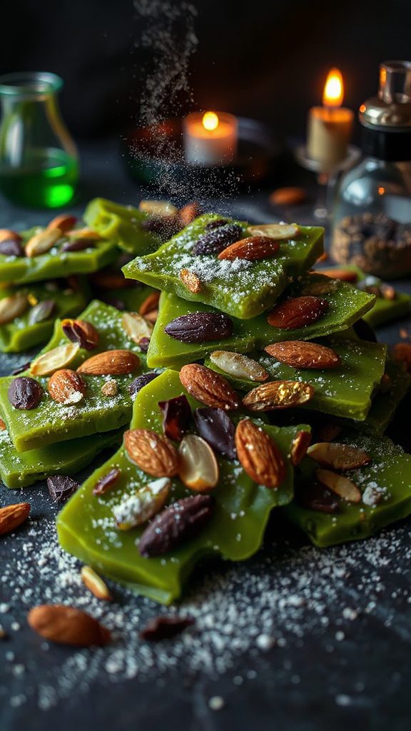 eerie matcha brittle delight