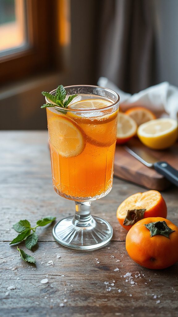 effervescent persimmon lemonade recipe effervescent persimmon lemonade recipe