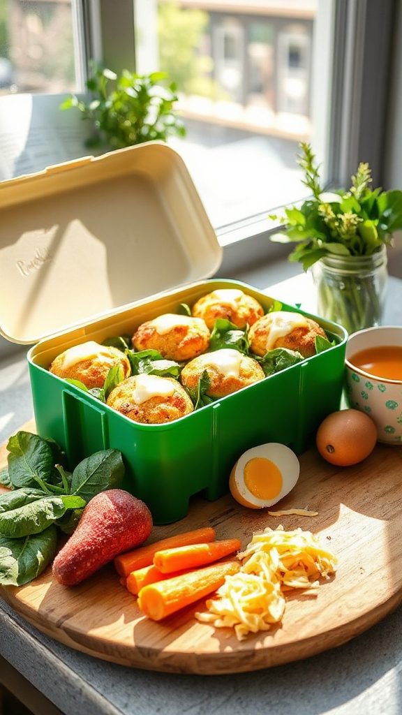 egg muffins for lunch