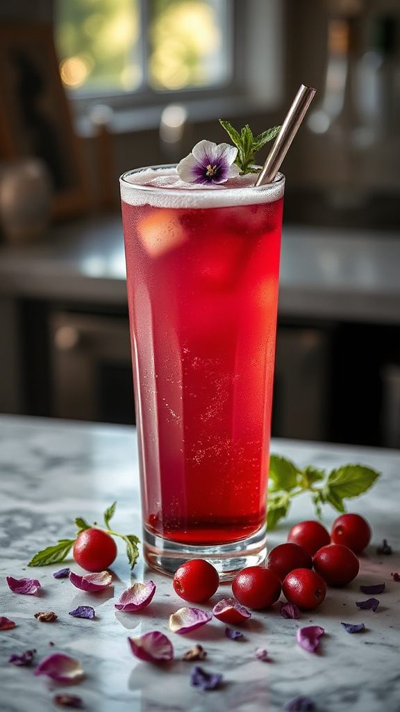 elderflower cranberry cocktail recipe