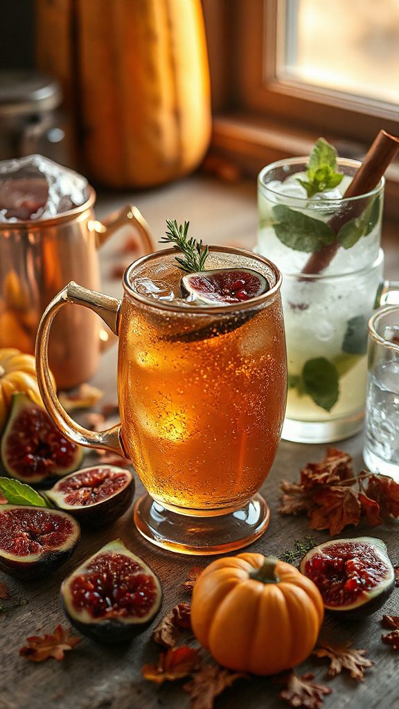 elegant autumn cocktail recipe