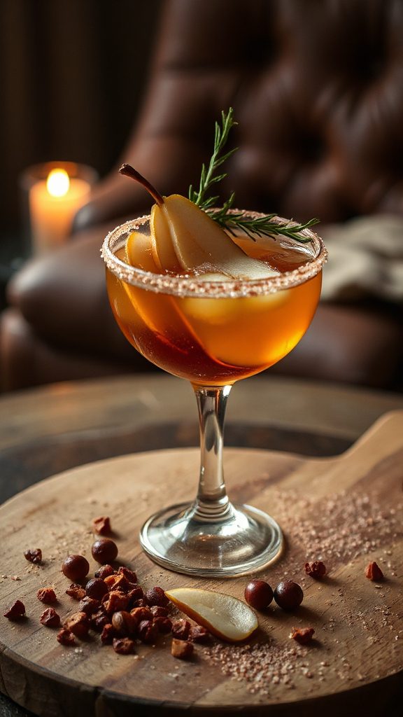 elegant cocktail garnishing ideas