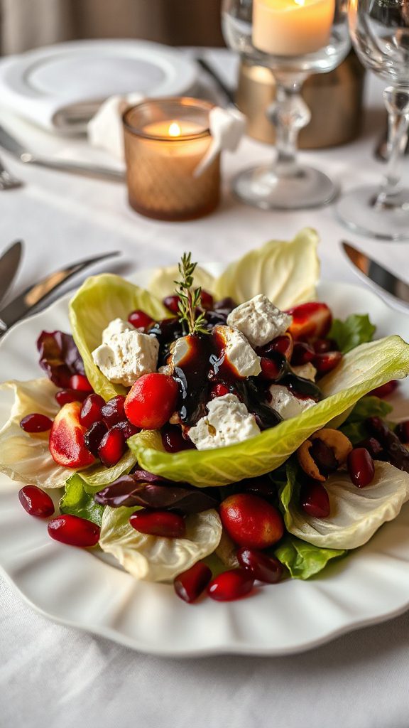 elegant endive goat cheese salad elegant endive goat cheese salad