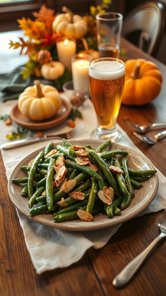 elegant green bean side