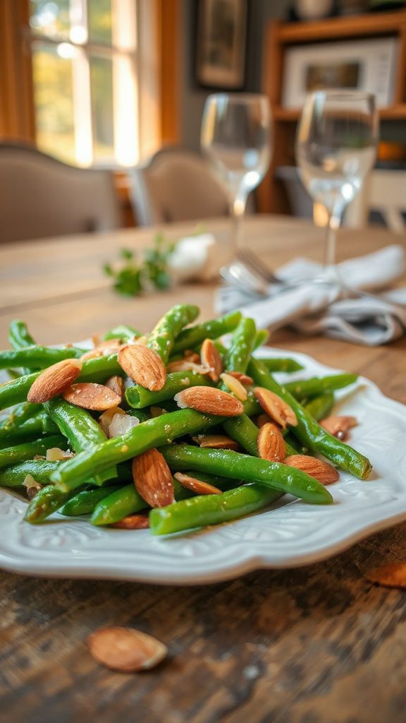 elegant green bean side dish