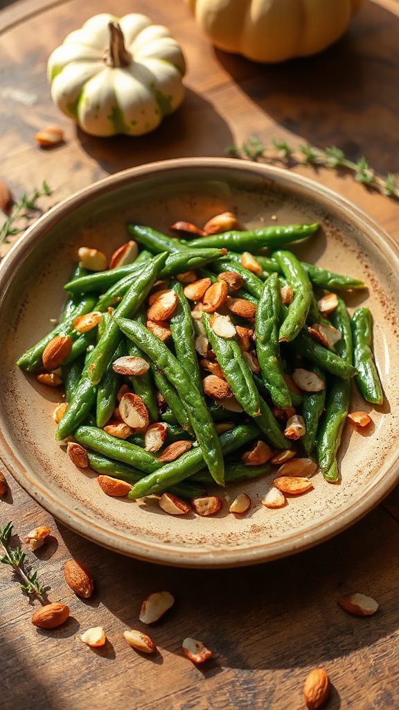 elegant green bean side dish